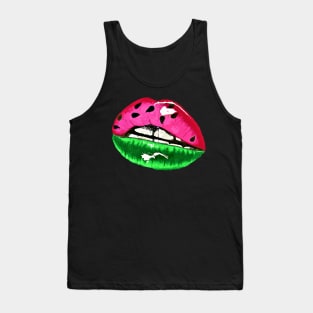 water melon lips Tank Top